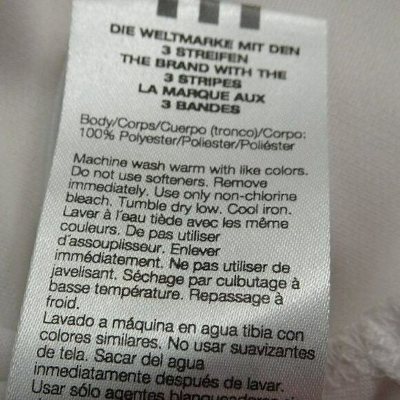 Adidas Clima365 Climalite Salmon/White Tank Top Medium - Picture 6 of 7